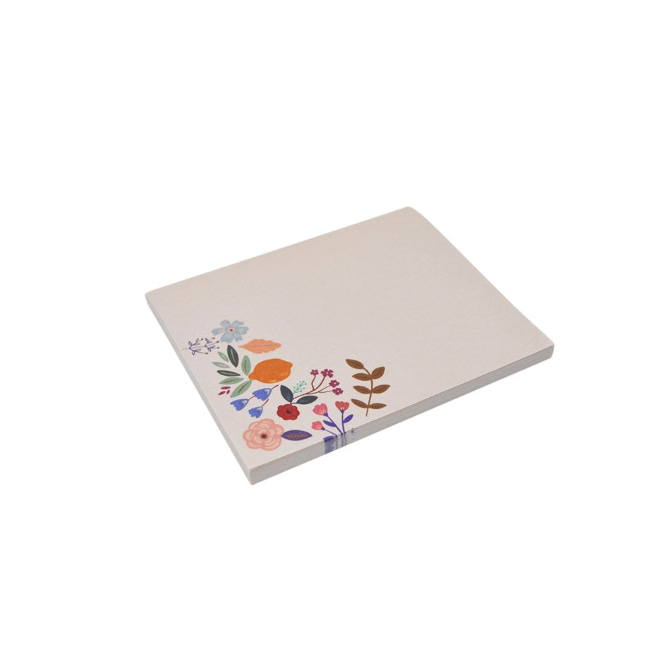 Stick Floral Notepad