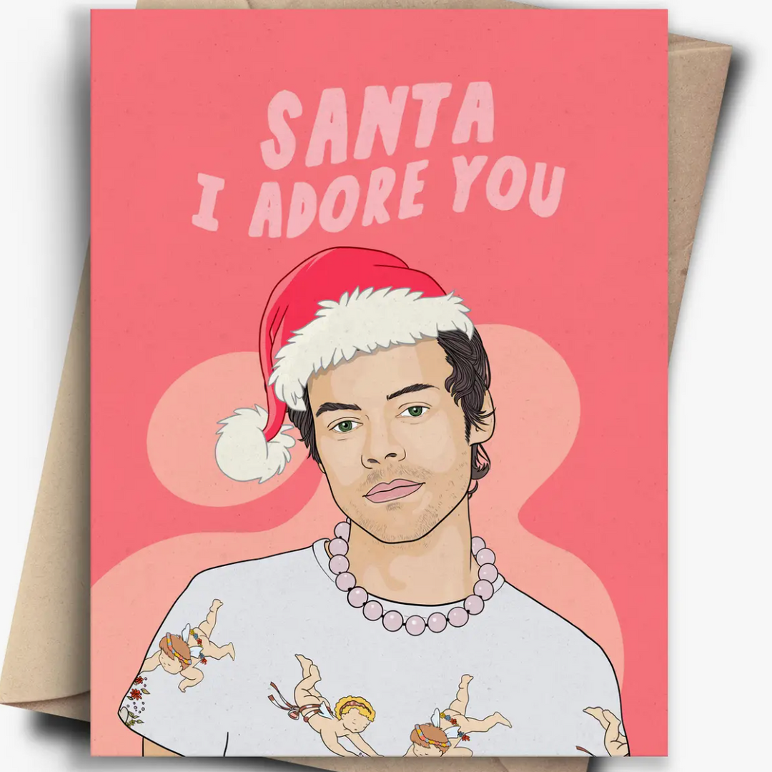 Harry Styles Funny Christmas Card