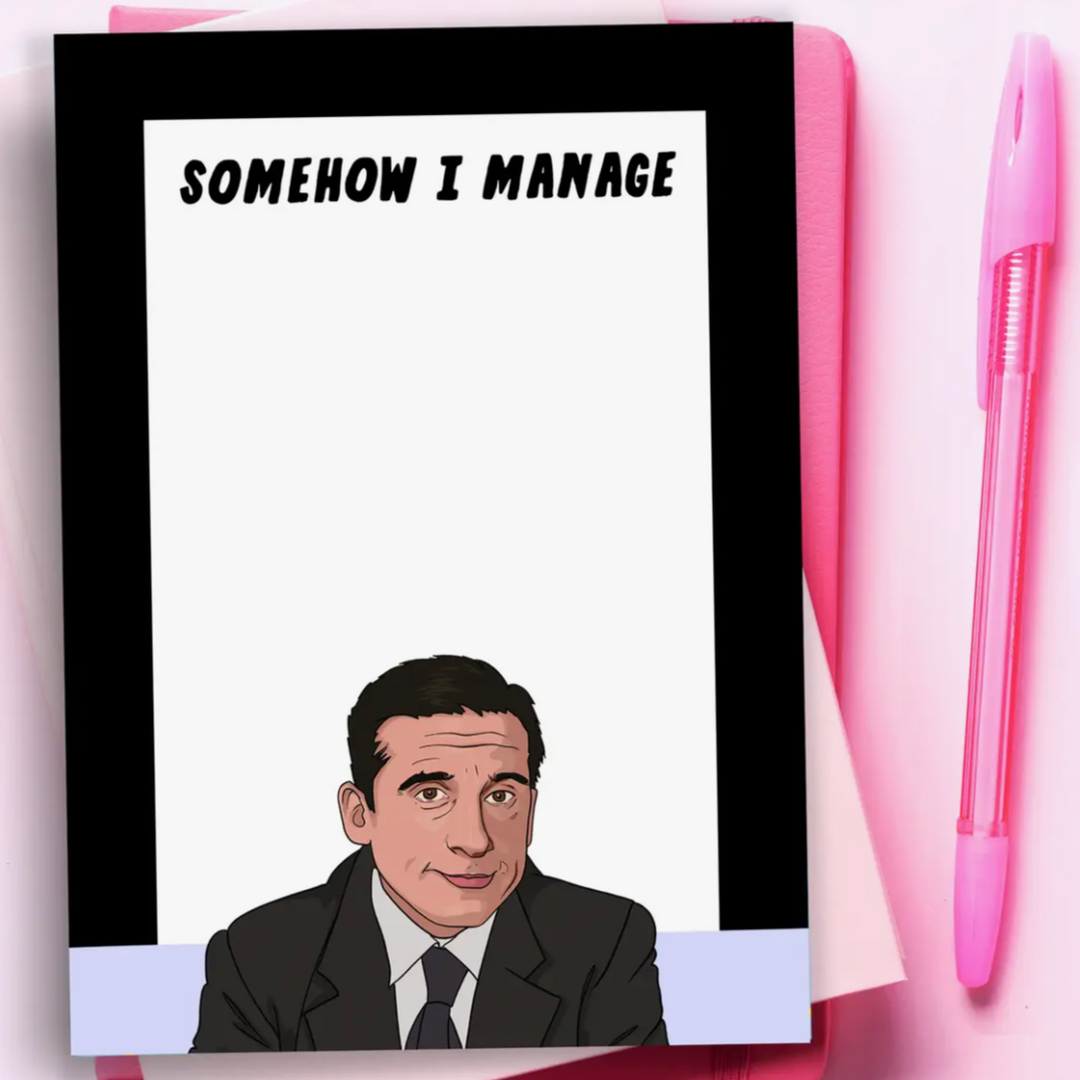 The Office Michael Scott Funny To Do List Notepad