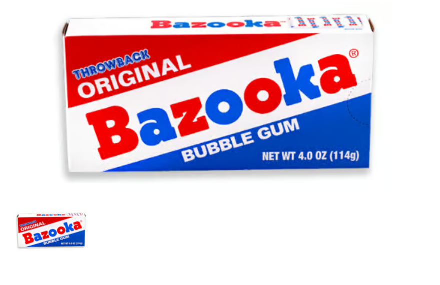 BAZOOKA Bubble Gum Theater Box